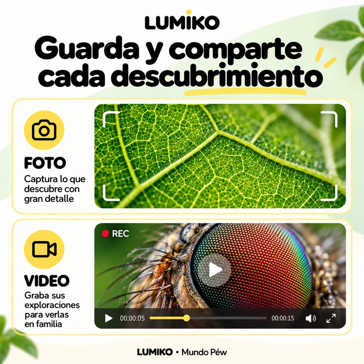 Lumiko: saca fotos y graba videos