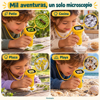 Mil aventuras, un solo microscopio